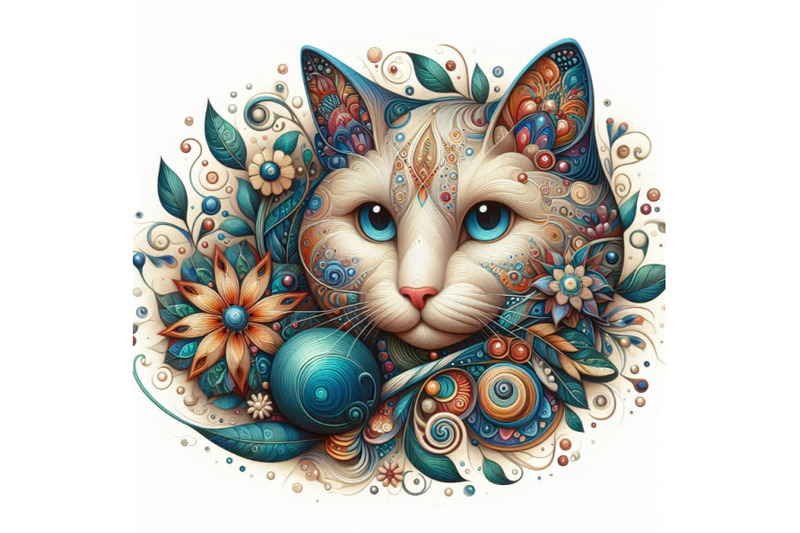 beautiful-decorative-cat