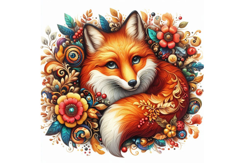 beautiful-decorative-fox