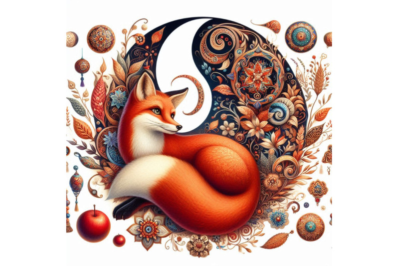 beautiful-decorative-fox