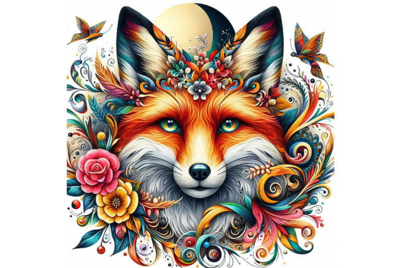 beautiful-decorative-fox