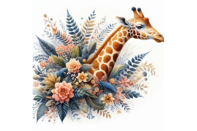 beautiful-decorative-giraffe