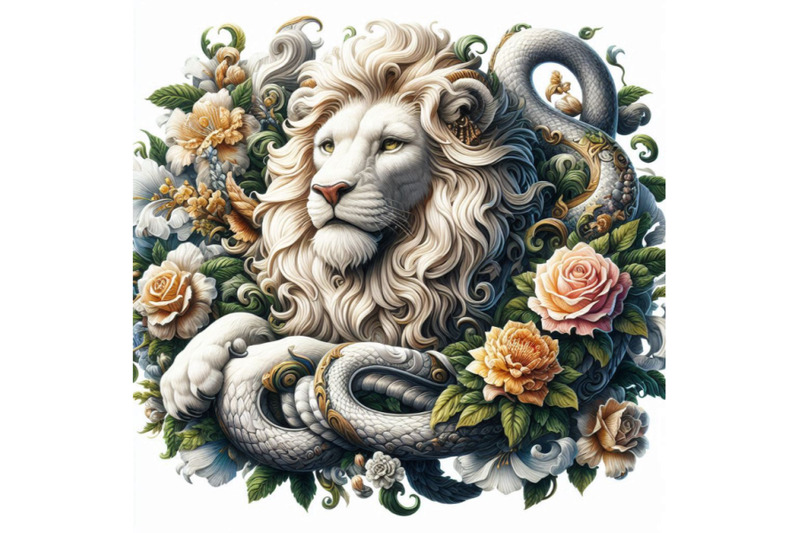 beautiful-decorative-lion