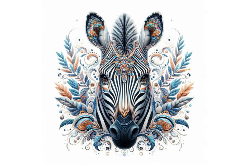 beautiful-decorative-zebra