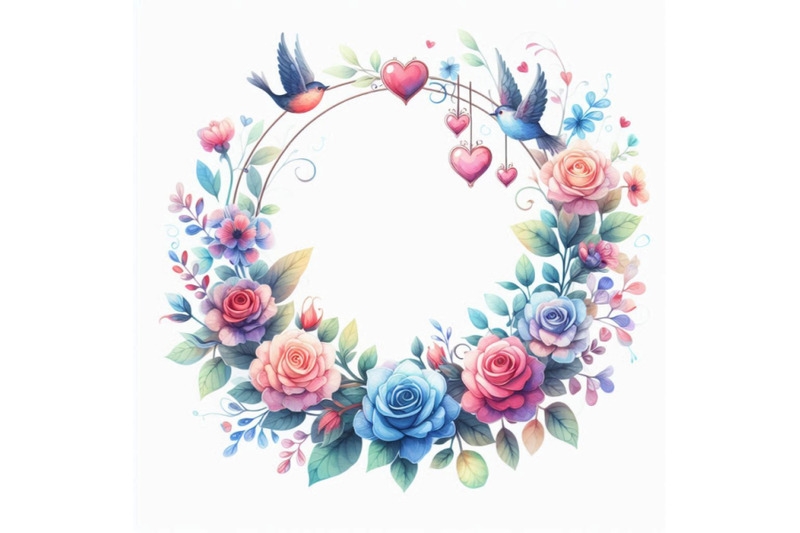 beautiful-flower-wreath