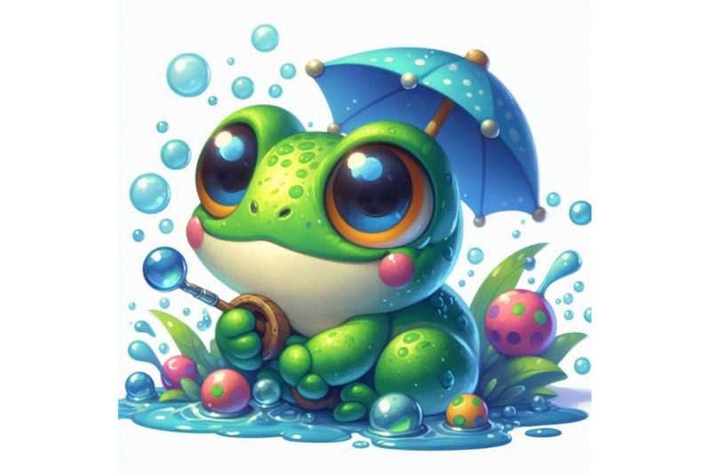 cartoon-cute-frog