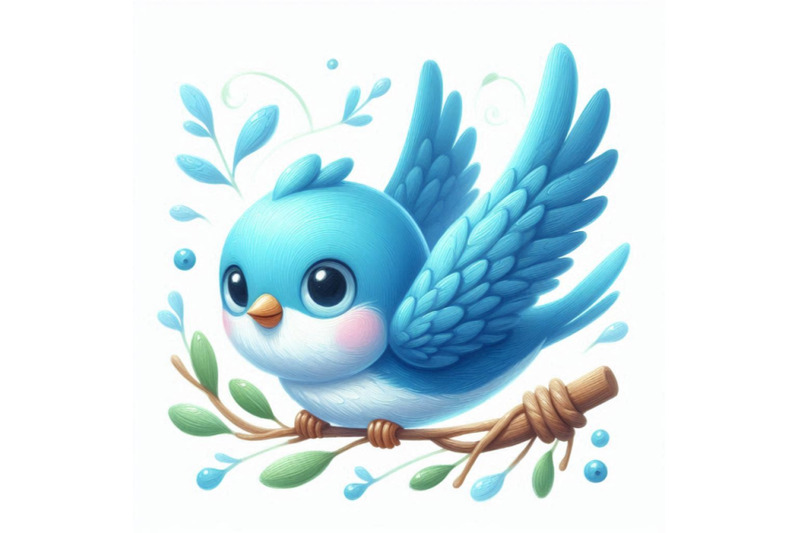 cute-blue-bird-cartoon-flying