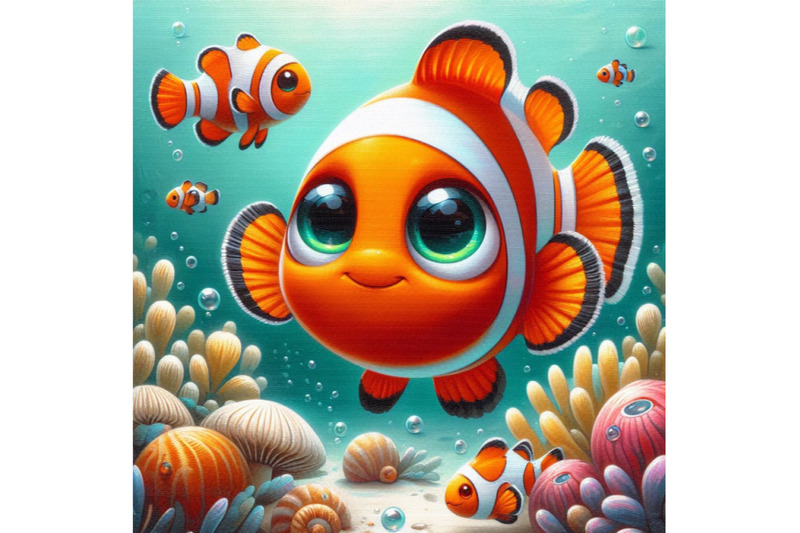 cute-clown-fish-cartoon