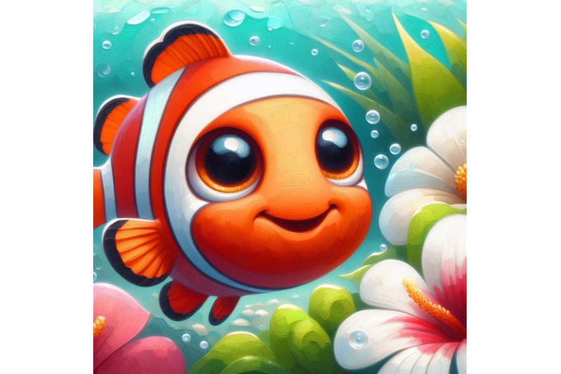 cute-clown-fish-cartoon