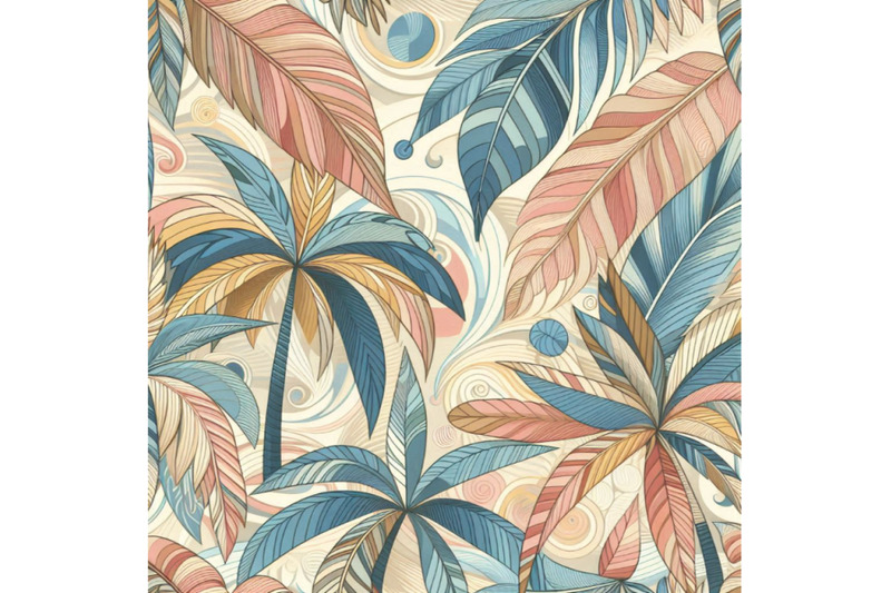 abstract-colorful-palm-trees-seamless-pattern