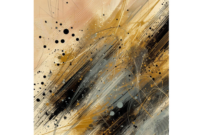 abstract-grunge-texture-golden-and-black-stroke-texture