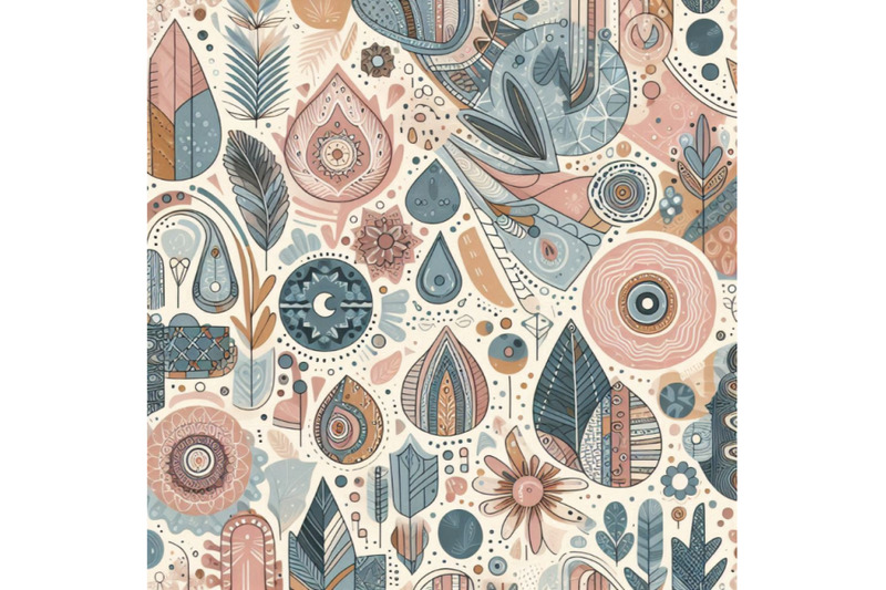 abstract-modern-seamless-pattern-watercolor-doodle-elemen