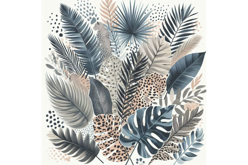 abstract-palm-leaves-filled-with-animal-print-modern-trendy-tro