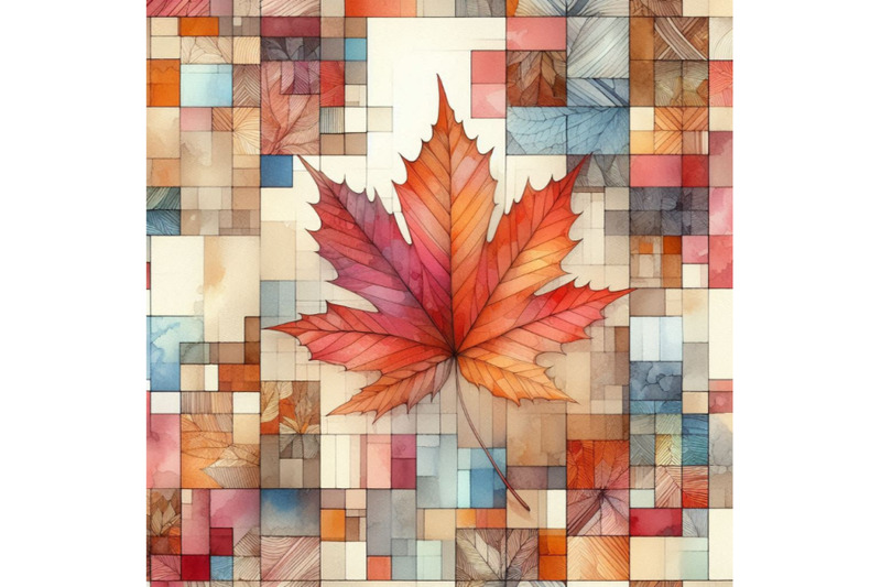 abstract-seamless-pattern-with-watercolor-squares-and-autum