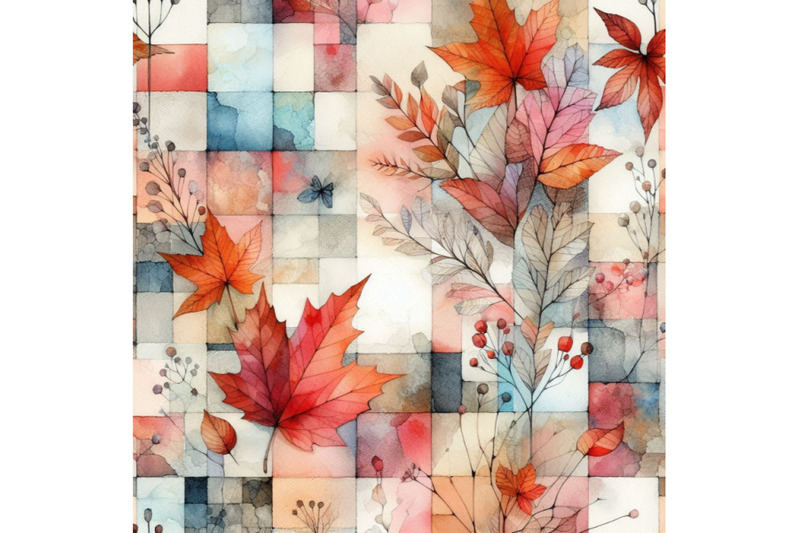 abstract-seamless-pattern-with-watercolor-squares-and-autum