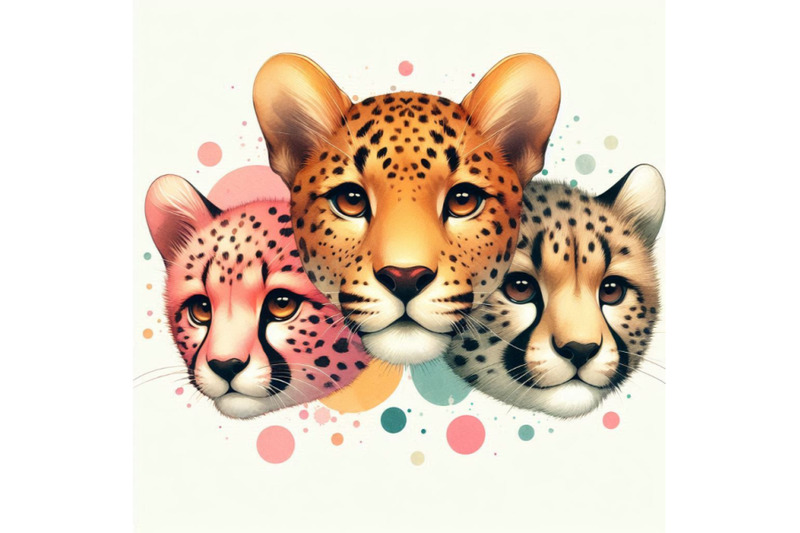 cute-leopard-cheetah-jaguar-muzzles-graphic-background-cr