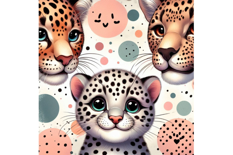 cute-leopard-cheetah-jaguar-muzzles-graphic-background-cr