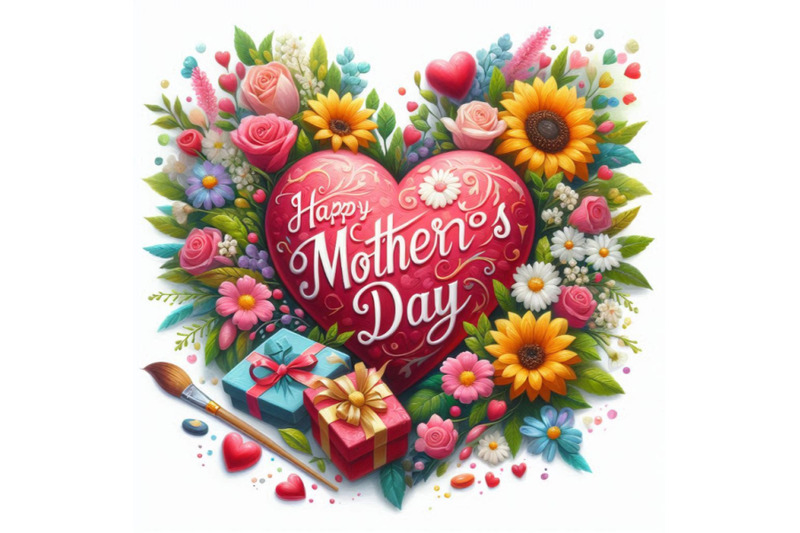 happy-mother-day-heart-background