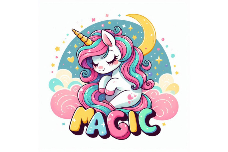 lovely-unicorn-in-cartoon-style-magic-lettering