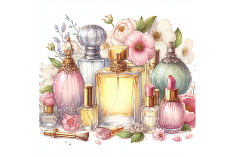 perfume-watercolor-illustration