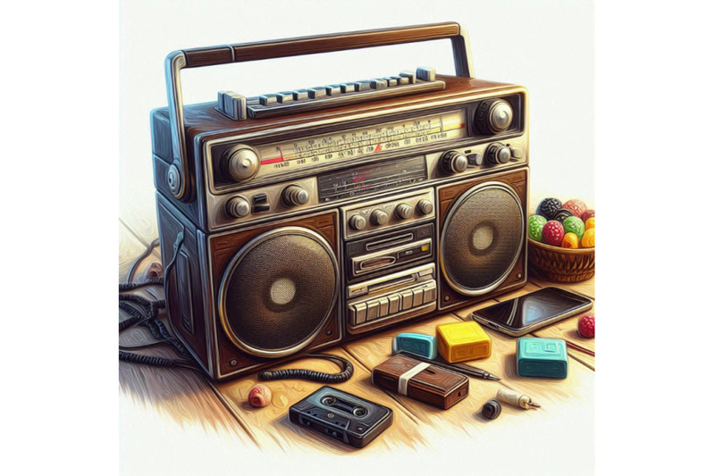 portable-stereo-radio-cassette-recorder