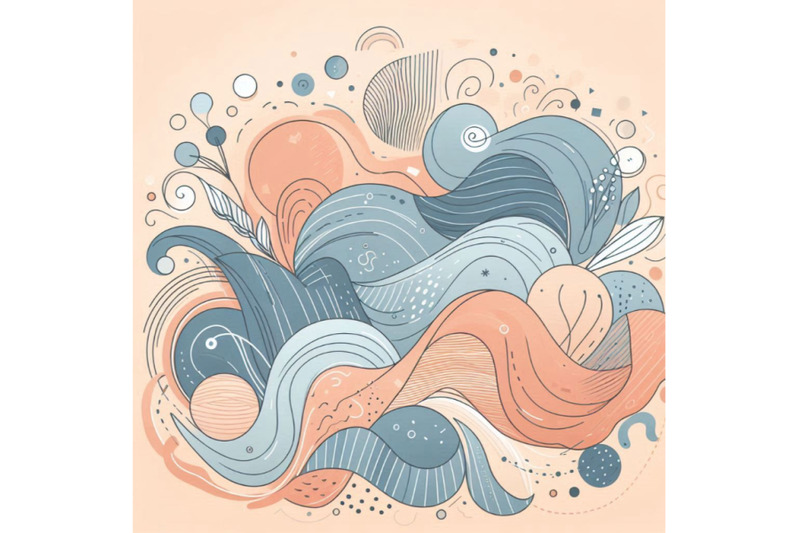 abstract-curve-shape-background-with-doodle-mi