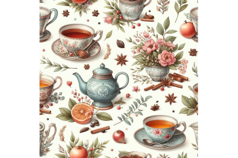 watercolor-tea-seamless-pattern