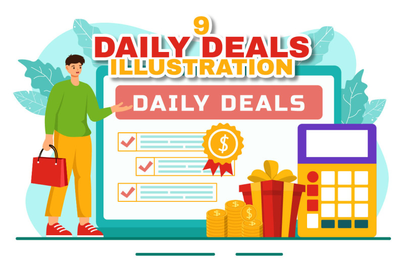 9-daily-deals-of-the-day-illustration