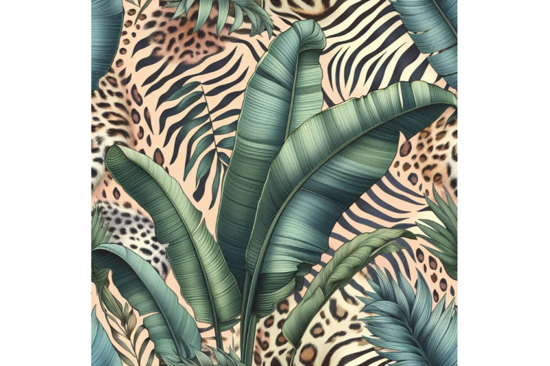 banana-leaf-on-animal-print-seamless-pat