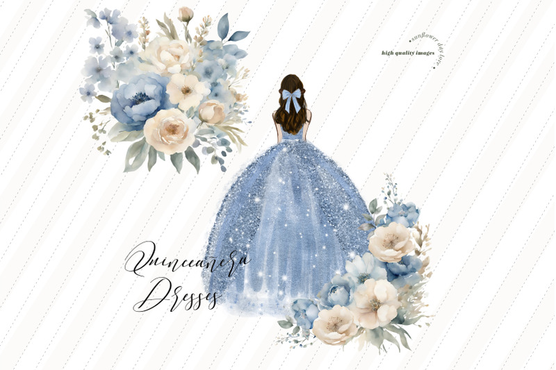 baby-blue-princess-dress-clipart-white-blue-floral