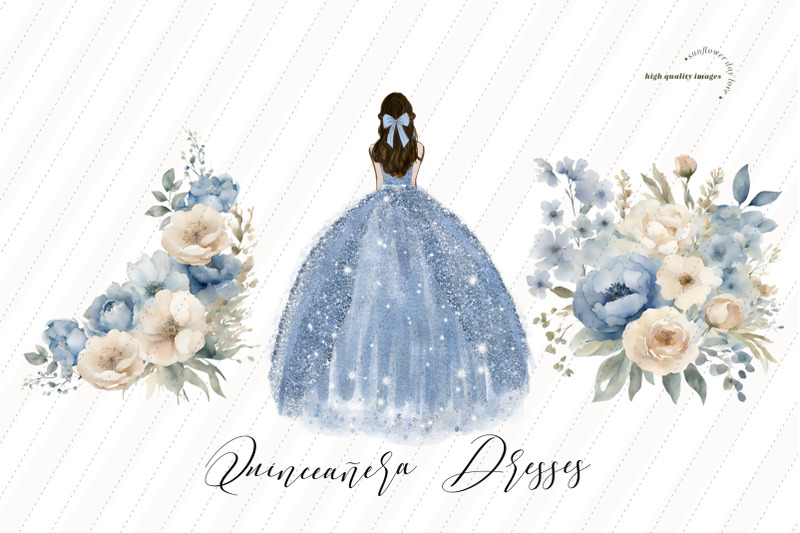 baby-blue-princess-dress-clipart-white-blue-floral