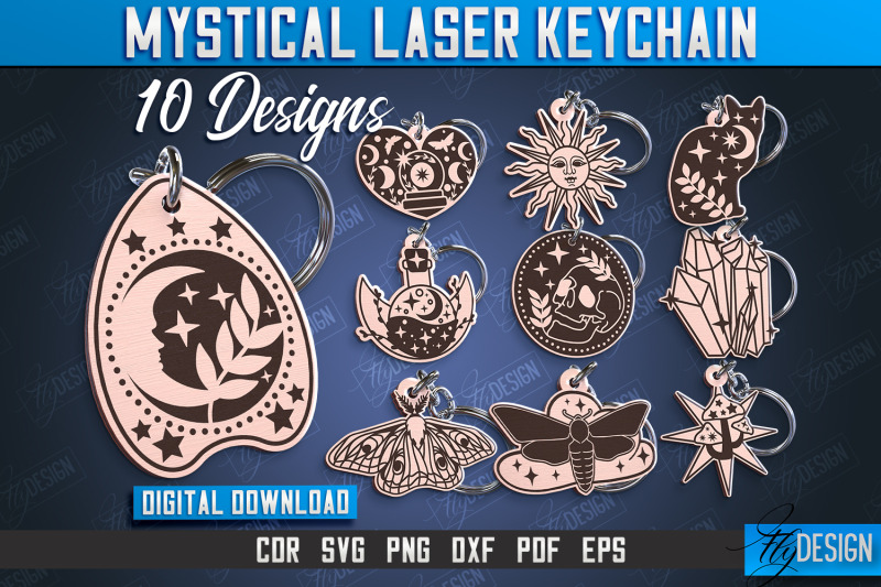 mystical-keychain-bundle-mystical-symbols-design-magic-sign-cnc