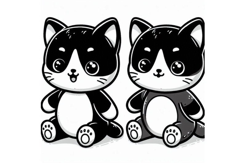 cute-baby-cats-cartoon-hand-drawn-style-for-printing-card-t-shi