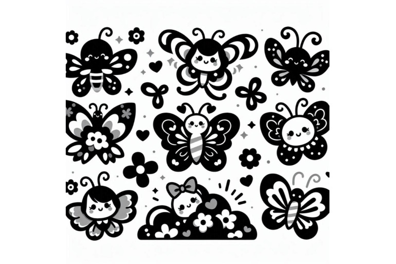 cute-cartoon-butterflies