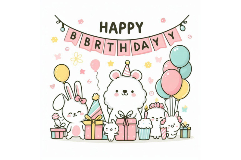 cute-happy-birthday-card-design