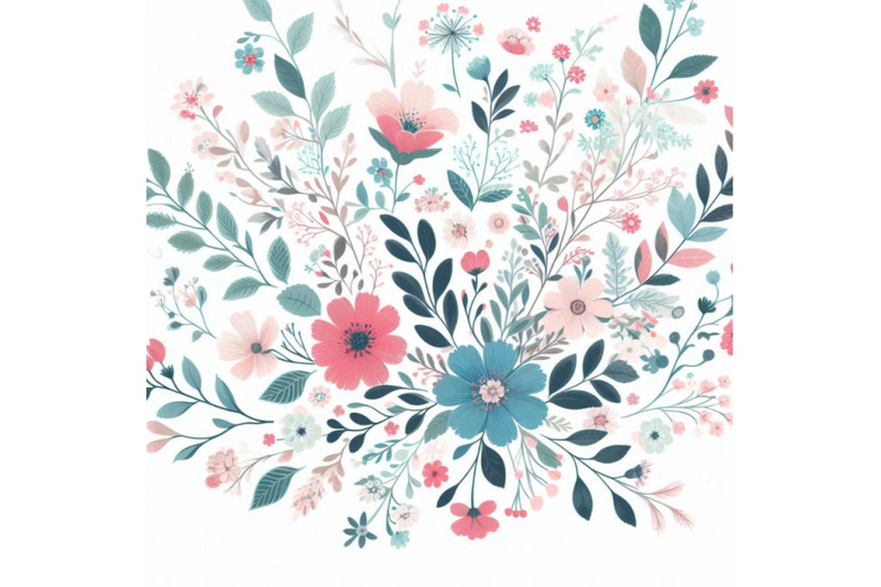 cute-watercolor-floral-seamless-floral-surface-pattern-with-pin