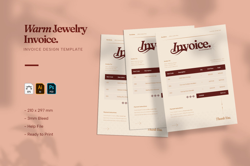 warm-jewelry-invoice-template