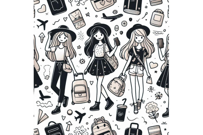 seamless-pattern-with-three-hand-drawn-beautiful-cute-travel-gi