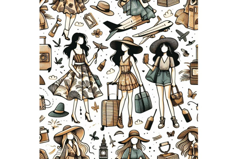 seamless-pattern-with-three-hand-drawn-beautiful-cute-travel-gi