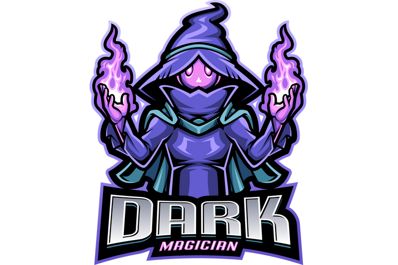 dark-magician-esport-mascot-logo-design