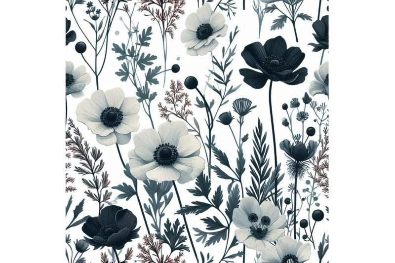 watercolor-seamless-pattern-with-anemone-and-herbs