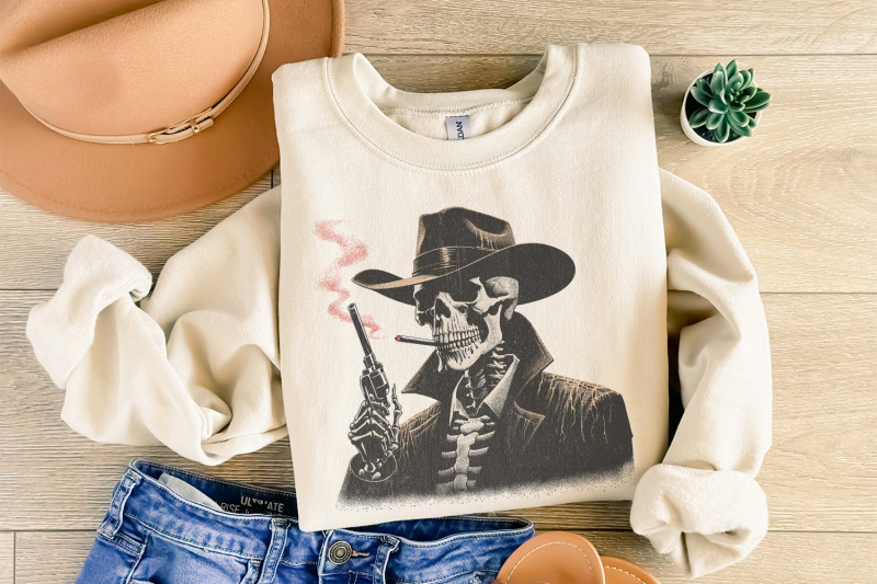 cowboy-skeleton-western-sublimation-png-digital-download-t-shirt-design-halloween-vintage-inspired-western-skeleton-png-howdy-png