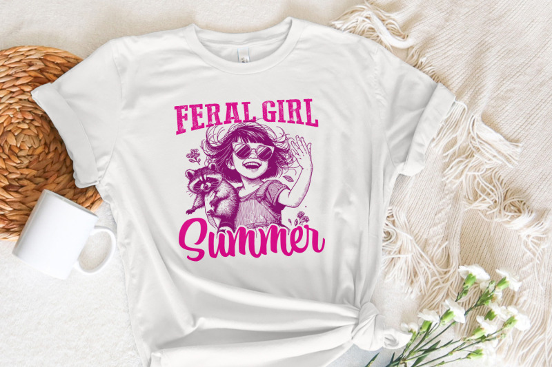 feral-girl-summer-png-funny-raccoon-design-summer-shirt-design-retro-summer-png-beach-shirt-design-trendy-png-vintage-shirt-design