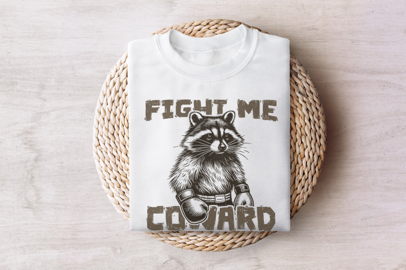 fight-me-coward-png-funny-racoon-png-digital-download-meme-diy-shirt-raccoon-lover-sarcasm-png-vintage-meme-funny-quote-retro-design