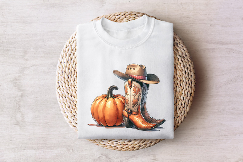 howdy-pumpkin-png-halloween-png-western-pumpkin-png-fall-vibes-png-spooky-season-png-retro-halloween-design-cowgirl-png