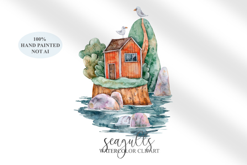 watercolor-cute-lighthouse-and-seagulls-clipart-1-png