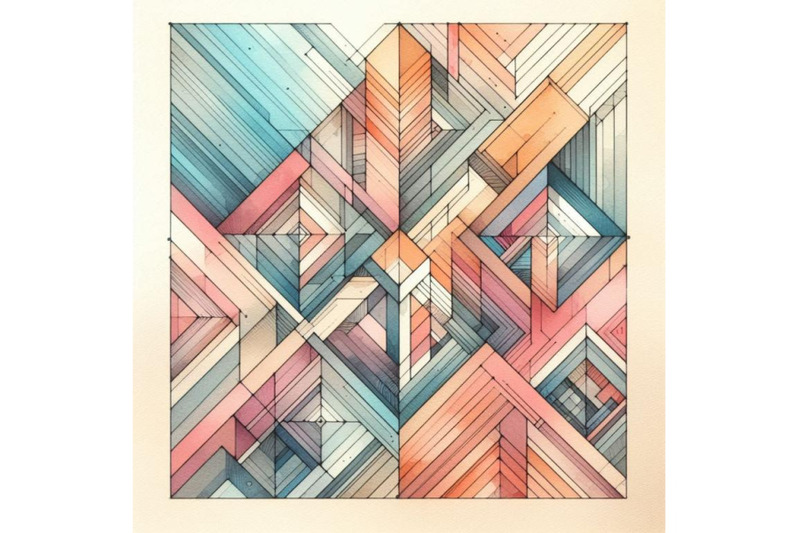 abstract-watercolor-geometrical-background