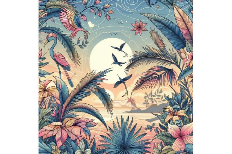 beautiful-tropical-nature-seamless-pattern-paradise-ba