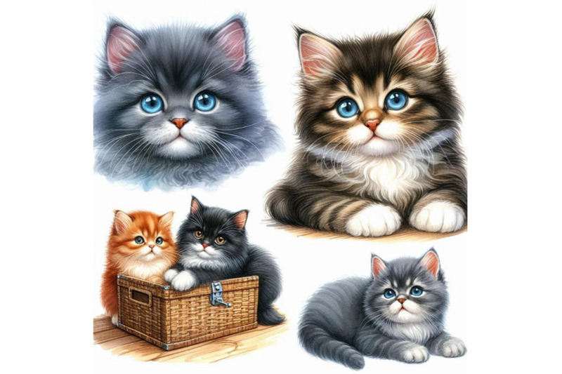 cat-watercolor-home-pet-illustration-cats-breeds-series