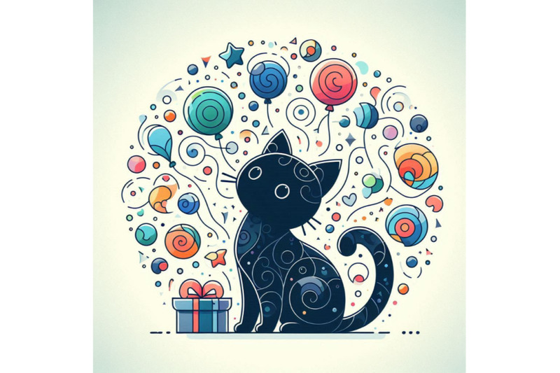 cat-kid-background-for-celebrate-festival-and-birthday