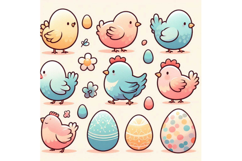 collection-of-colorful-watercolor-chicken-eggs